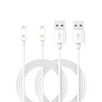 E ECSEM Charger Cable Compatible for Huawei Watch Fit 3/Fit 2/FIT/FIT Mini/Band 10/Band 9/Band 8/Band 7/Band 6/Band 6 Pro, 2Pack Huawei Watch FIT 3 Charging Dock Clip Stand Replacement 3.3Ft USB Cord