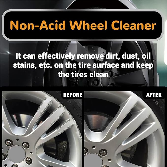 Wheelblaze Wheel Cleaner,2026 New Brake Buster Wheel Cleaner,Wheel Blaze Versatile and Powerful Rust Converter,Turn Filthy Wheels into Instant Shine and Lasting Protection
