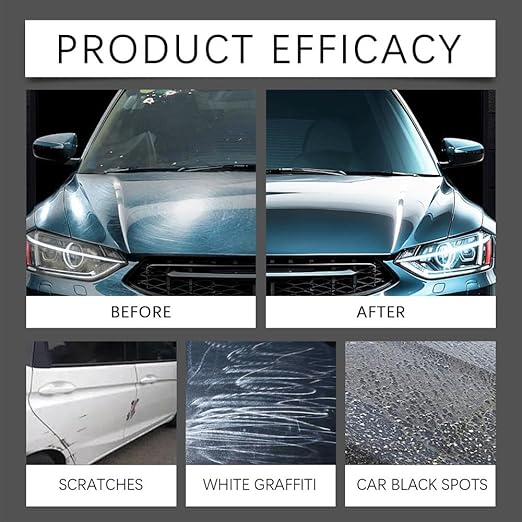 Ceramic Car Coating Kit - Crystal Serum, 9H+ Hardness Professional Ceramic Coating for Car, Advanced Graphene CeramicCoating, Long-Lasting Shine & Easy Maintenance (1pcs)