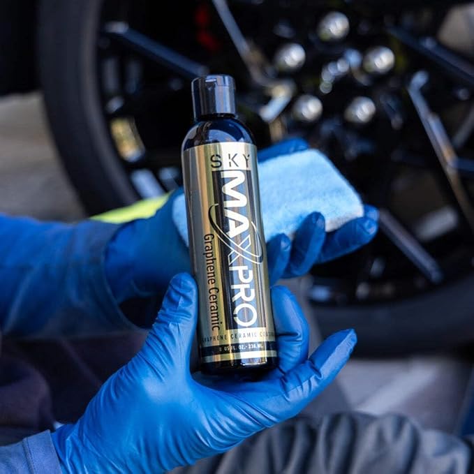 Ceramic Graphene Shield Coating 5 Years High Deep Gloss Protection Repels Water and Dirt