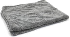 [Dreadnought] Microfiber Car-Drying Towel, Superior Absorbency for Drying Cars, Trucks, and SUVs, Double-Twist Pile, One-Pass Vehicle-Drying Towel (20"x30", Gray) 1-Pack