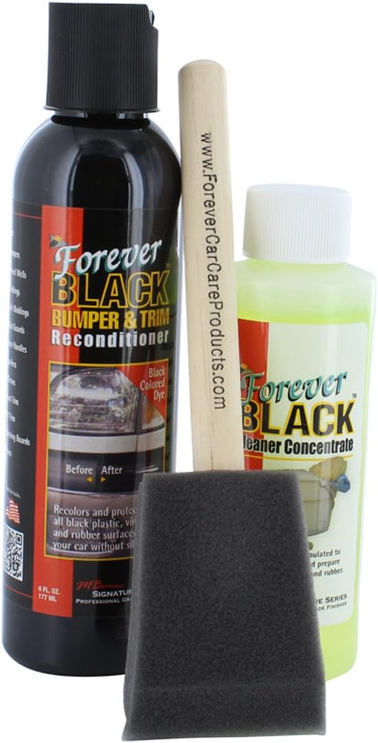 Forever Black Bumper & Trim Dye Kit (2 Pack)