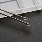 ESD Safe Anti-Static Gel Swabs for Electronics Cleaning - Stainless Steel Handle, Non-Abrasive Tips for Camera Sensor, PCB, Computer Chips, Circuit Boards | 10-Pack, No Residue, Lab Use