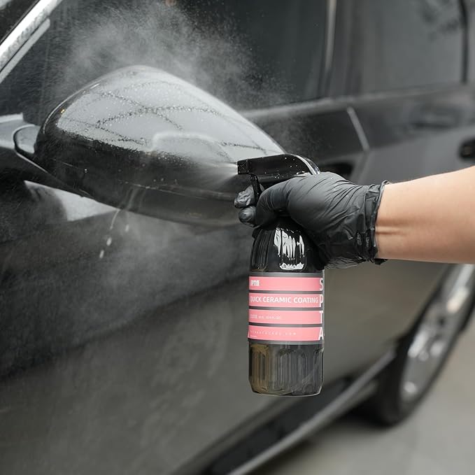 SPTA Quick Ceramic Paint Sealant, 16oz 500ml Coating Maximum Gloss & Shine ceramic wax, car coating spray Extremely Hydrophobic Spray Coating for Cars, RVs, Motorcycles, Boats, and ATVs