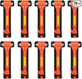 SINSEN Car Safety Hammer Set of 10 Emergency Escape Tool Auto Car Window Glass Hammer Breaker and Seat Belt Cutter Escape 2-in-1 for Family Rescue & Auto Emergency Escape Tools (Reflective Tape 10PCS)