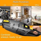 Car Vacuum, Portable Car Vacuum Cleaner High Power 120W/3500Pa,12V Wet/Dry Handheld Vacuum Cleaner for Car Detailing and Cleaning Car Interior，Strong suction, strong running time, portable, easy to us