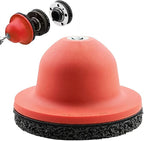 Wheel Hub Grinder Cleaning Tool,150mm Professional Wheel Hub Cleaner Hubs Resurfacing Kit,Whee-l Hu-b Grinder Ball Head Car Cup Brush Cleaning Set,for Tyre Change Rim Clean-ing and Rust Removal