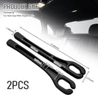 2PCS Car Seat Gap Filler Organizer,Soft Car Gap Filler Organizer for Filling Gaps with Storage Slots,Versatile Cars Seat Gaps Fillers Strip Cars Interior Accessories