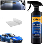 Sopami Car Coating Spray,Multi‑Purpose Quick Coating Spray | High Gloss Shine, Auto Body Wax Scraping and Polishing Waterless Wash, Wheels & Interior Surfaces (1 pcs)
