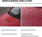 Uku Quick Wax – Instant High-Gloss Spray Car Wax, Easy Spray-On Wipe-Off Paint Sealant & Water Repellent – 25 fl oz