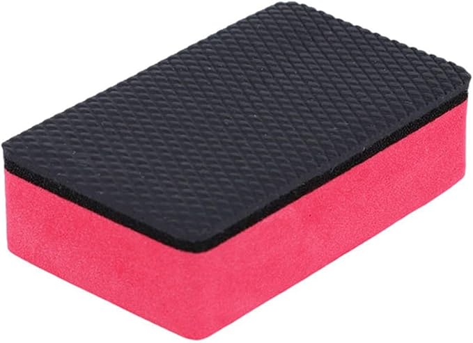 Car Clay Bar Sponge Detailing Block Cleaning Pad Contaminant Eraser Paint Grime Debris Restore Finish Auto Care Tool Kit Soft Abrasive Safe Efficient Shine Smooth Grip