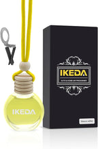 Ikeda Car Air Freshener: Hanging Car Smell Air Freshener | 10ml Hanging Car Perfume | Long Lasting Fragrance | Strong Scents Diffuser for Auto Home (Pineapple)