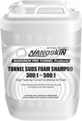 Nanoskin Automatic Car Wash Series TUNNEL SUDS Foaming Shampoo, for Foamer Units, Direct Injection Equipment, Hydrominder Premix (Dilution 300:1~500:1), 5 Gallons