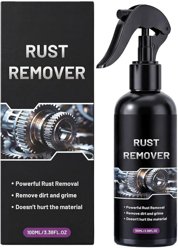 Iron Remover Spray Iron Out Fallout & Rust Remover for Car Detailing Safely Dissolves Iron Particles on Auto Paint, Wheels, Motorcycle, RV & Boat, Ideal Before Clay Bar, Wax & Car Wash