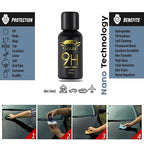 Ceramic Coating for Cars, Mr Fix 9H Nano Sealant for Auto Detailing, Anti Scratch Hydrophobicty High Gloss Paint Protection Pro