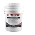 Rain Guard Water Sealers - CLEAR-SEAL - Professional Sealer And Finish Coat For Decorative Concrete, Stone, And Other Masonry Surfaces - Acrylic Urethane Coating - High Gloss - Ready To Use - 5 Gallon