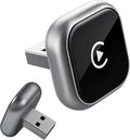 Sunweyer 2026 Latest Wireless CarPlay & Android Auto Dongle 2 in 1 Auto Connect Box,USB Type-C Port,Supports Online Updates Wired to Wireless Adapter (S40) (S42)