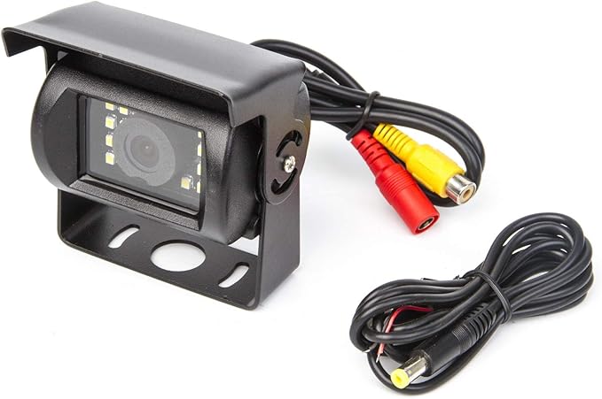 RCA Backup Camera Heavy Duty IR Night Vision Waterproof for Trucks Car Vehicle Trailer Truck Van Tow rv Replacement Universal Auto Rear View Backup Camera with Cable 33ft