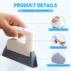Magic Window Track Cleaner, 2026 Upgraded Handheld Cleaning Brush Set, Creative Cleaner Brushes Tools for Window lides Gaps, Sliding Door Track, Tile Lines Shutter Car Vents (3pcs Mix)