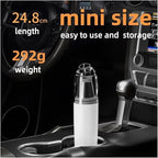 Mini car Cleaning, Powerful Suction, Handheld Vacuum Cleaner, Rechargeable and Household
