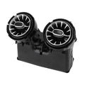 Rear LED Turbine Air Vent Kit, 64 Color Ambient Lighting, Ideal Cooling System Upgrade Replacement, 2019 2021 GLC C Class X253 W205 Fit