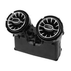 Rear LED Turbine Air Vent Kit, 64 Color Ambient Lighting, Ideal Cooling System Upgrade Replacement, 2019 2021 GLC C Class X253 W205 Fit
