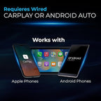 Wireless Carplay Adapter for Apple iPhone by AUTOSKY- Multi-User Seamless Connection for Convert Wired to Wireless Car Play Adapter - No Latency from iOS 10+ to Screen w/USB C