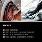 Car Wash & Gloss Soap - Car Wash Soap Shampoo for Bucket Washing or Foam Cannon Hand Wash - Car Detailing Products, Cleaning Supplies and Auto Care Accessories