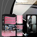 Polishing Cleaner Car Interior, 2026 Upgrade Car Interior Cleaner Spray, All Purpose Cars Interior- Detailer Cleaning Kit with Sponge and Towel for Dashboards, Seats, Leather, Plastic, Non-Greasy