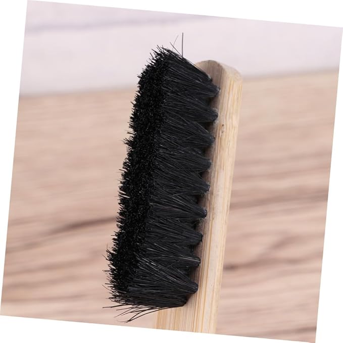 NOLITOY Wheel Brush Long Wooden Handle Rim Cleaner for Car Truck Bike Multi-Function Tire Scrub Brush Painted Polished Matte Finishes