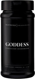 Mavwicks Fragrances - Upholstery Deodorizer (Goddess) 16 Oz - Rug, Couch & Carpet Deodorizer - Vacuuming Powder, Pet Safe Carpet Freshener Powder - Odor Eliminator for Home