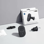 pitaka Magnetic Car Mount for iPhone 16/15/14/13 Series, Magnetic Car Charger with NFC Feature, 360 Degree Rotation [MagEZ Car Mount Pro 2, Universal]