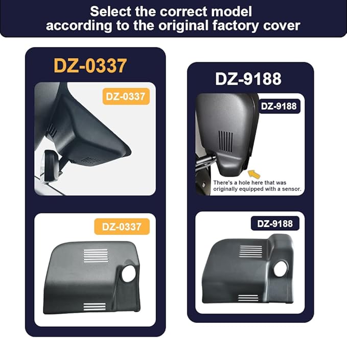 Fitcamx 4K Dash Cam Suitable for Honda Pilot 2016-2022 & Passport 2019-2025 Touring EX LX Elite Sport EXL (DZ-0337), OEM Look, UHD 2160P Video, WiFi & APP, Loop Recording, G-Sensor, Plug&Play, 64GB