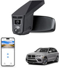 Mangoal 4K Dash Cam for BMW X5 Gen3 F85 F15 2014 2015 2016 2017 2018(Model C), X5M sDrive35i xDrive35i xDrive35d xDrive50i, OEM Style, 2160P UHD Video, WiFi & APP, 64GB Card