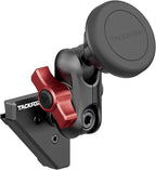 Tackform Link Vent Mount Magnetic Phone Holder - Compatible with 2021-2025 Ford F150 & Raptor, 2023-2025 Ford Super Duty | Aluminum | 2" Arm | Red | (NOT MAGSAFE Compatible)