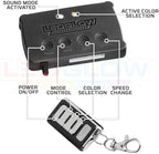 LEDGlow 4pc Million Color LED 4-Seater Golf Cart Underglow Accent Neon Lighting Kit Fits EZGO, Yamaha, Club Car, ICON, Evolution, Tomblerin, Star EV - for 12-Volt Battery - Water Resistant Flex Tubes