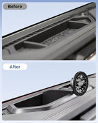 Phone Holder for Jeep Wrangler JL JLU/Gladiator JT 2024 2025 Accessories Automobile Cradles Magnetic Phone Mount Compatible with MagSafe, Magnets Dashboard Mount Dash Tray (2024+ 4X4, Not for 4XE)