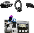 PZK Car Phone Mount for Toyota Tundra 2007 2008-2011 2012 2013 /Sequoia 2008-2011 2012 2013 Accessories Custom Air Vent Phone Holder Magnetic Hands Free 360° Rotation Cell Phone Automobile Cradles