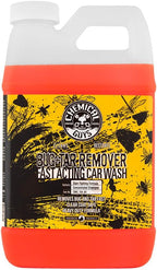 Chemical Guys Bug & Tar Wash Heavy Duty Bug, Tar, Grime, Tree Sap & Bird Dropping Remover - Safe for Paint, Glass, Chrome, Plastic & All Exterior Surfaces (64 oz) CWS_104_64