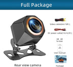 Car Backup Camera, 720P AHD/CVBS Dual Format with CCD Sensor, 170° Ultra Wide Angle Fisheye Lens, 0.01 lux Night Vision, IP68K Waterproof & Dustproof, for Truck SUV RV Van (720P)