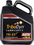 Tri-Ex2 75W90 Full Synthetic Gear Oil with Ceramic Coating - API GL-5 & MT-1 - for Differentials, Manual Transmissions & Hypoid Gears - 1 Gallon (1 Gallon, 75W-90)