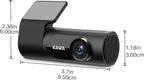 KAWA Dash Cam 2K, WiFi Dash Camera for Cars 1440P with Hand-Free Voice Control, Night Vision, Mini Hidden Dashcam Front, Emergency Lock, Loop Recording, 24-Hour Parking Monitor, APP, Support 256GB Max