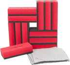 Maxshine Ceramic Coating Applicator & Suede Microfiber Towels Combo - Car Detailing Products
