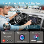 Junsun 5G WiFi Car Radio for Dodge Ram 1500 2500 3500 2013-2019,Wireless Wire CarPlay/Android Auto GPS DSP RDS,9" HD IPS Display Support Cargo Rearview BT 5.0 AM/FM Auto AC 2GB+32GB