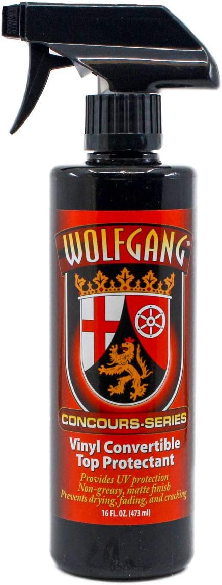 Wolfgang Vinyl Convertible Top Protectant | UV Protection | Matte Finish for Convertible Tops | 16 oz | WG-2550