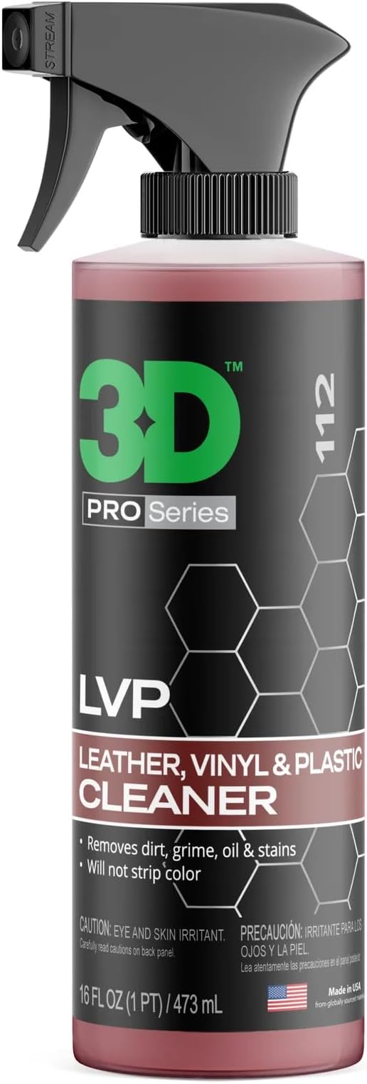3D Orange Degreaser + LVP Interior Cleaner – Dual Surface Car Cleaning Kit for Interior & Exterior Grime