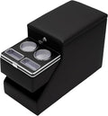 time secret Universal Center Console Between Seat for Minivans, SUVs, Middle Van Console Floor Console Organizer Storage Box (with Locking Design)