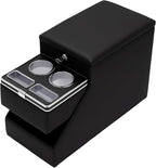 time secret Universal Center Console Between Seat for Minivans, SUVs, Middle Van Console Floor Console Organizer Storage Box (with Locking Design)