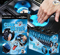 Car Cleaning Gel 12 Pack for Those Hard to Reach Places, Automotive Cup Holder Electronic Keyboard Office, Slime Gel Cleaner Dust Crumb Removal (Blueberry, 12 Pack)