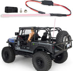 1/10 RC LED Light Bar Roof Strip Tube Lamp Tail Light Kit Bumper Light Compatible with Traxxas RC Car Truck Crawler Tamiya Losi HPI Rustler Axial Upgrade Parts